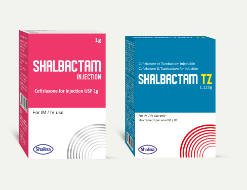 Shalbactam TZ Injection Vial - per carton X 10 BOXES